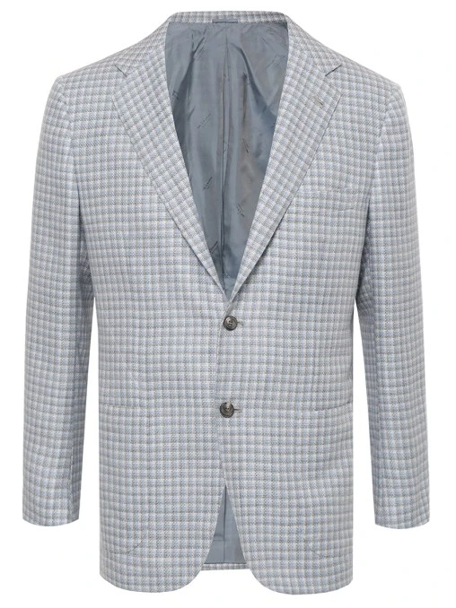 Пиджак в клетку KITON