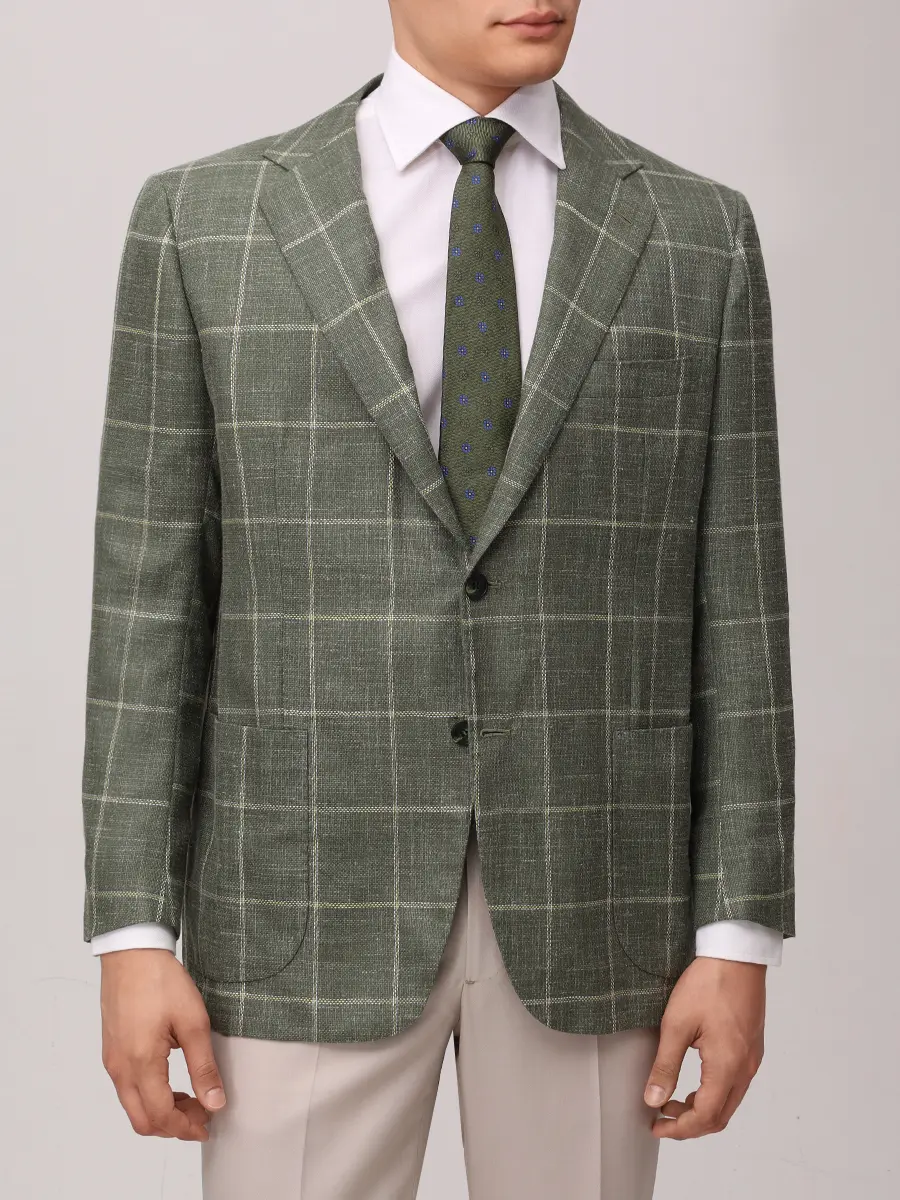 Пиджак в клетку