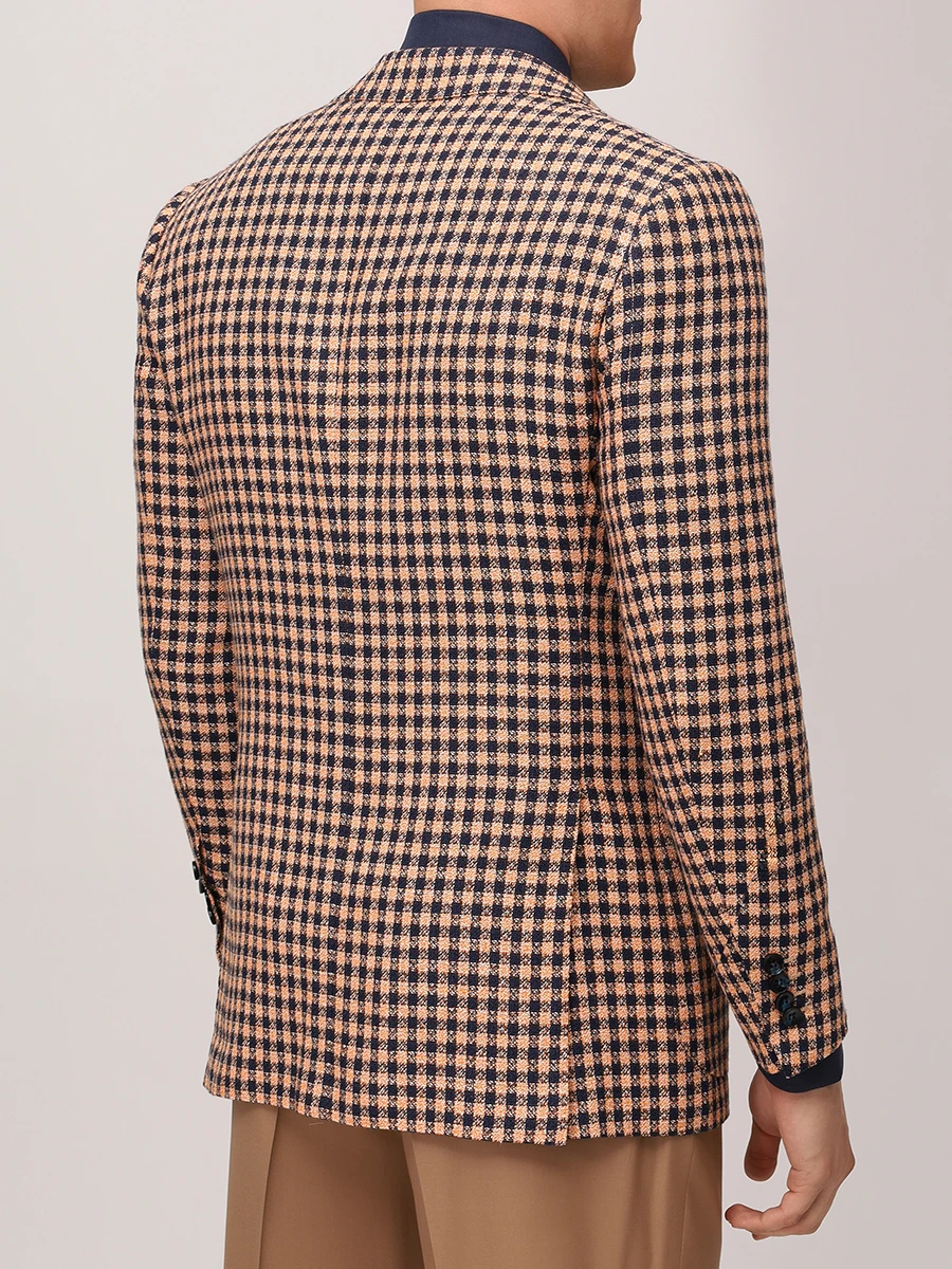 Пиджак из кашемира и льна