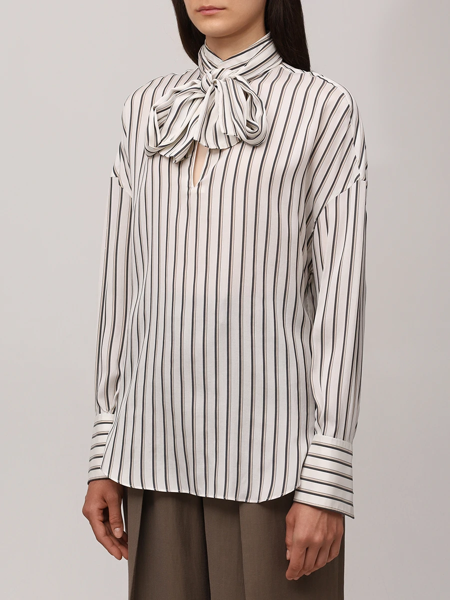 Блуза шелковая