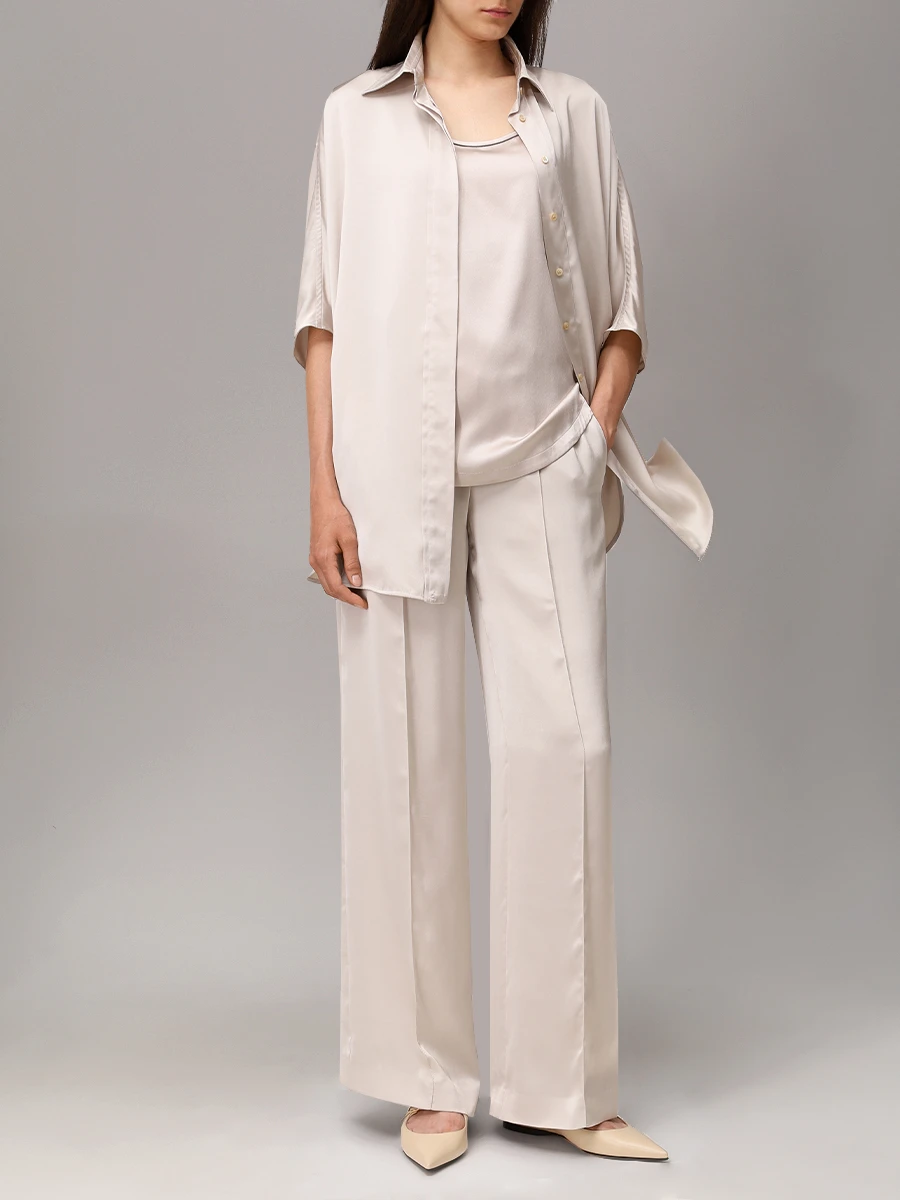 Топ шелковый