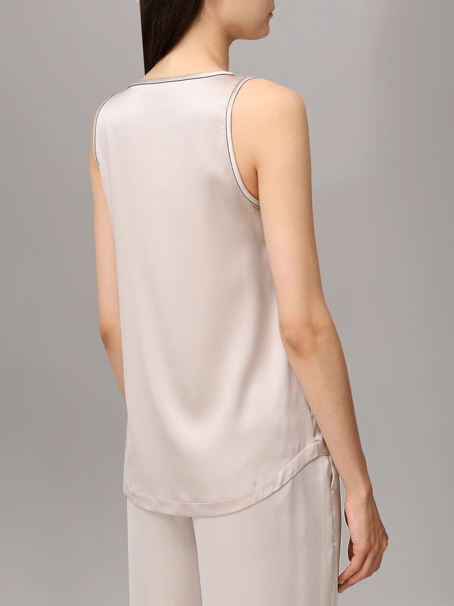 Топ шелковый