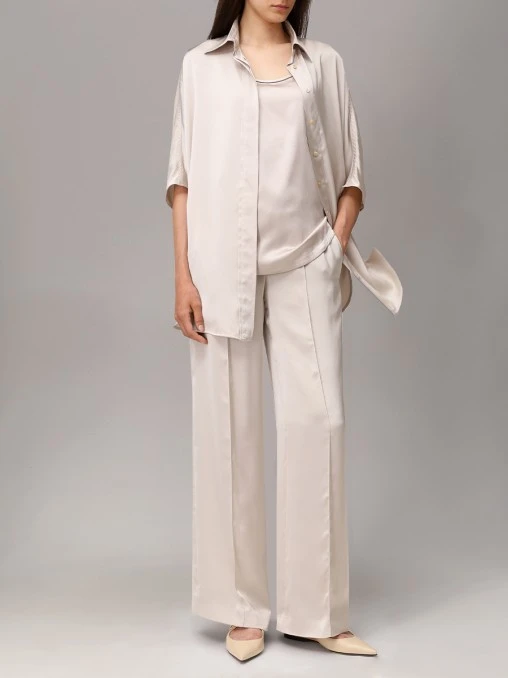 Топ шелковый BRUNELLO CUCINELLI