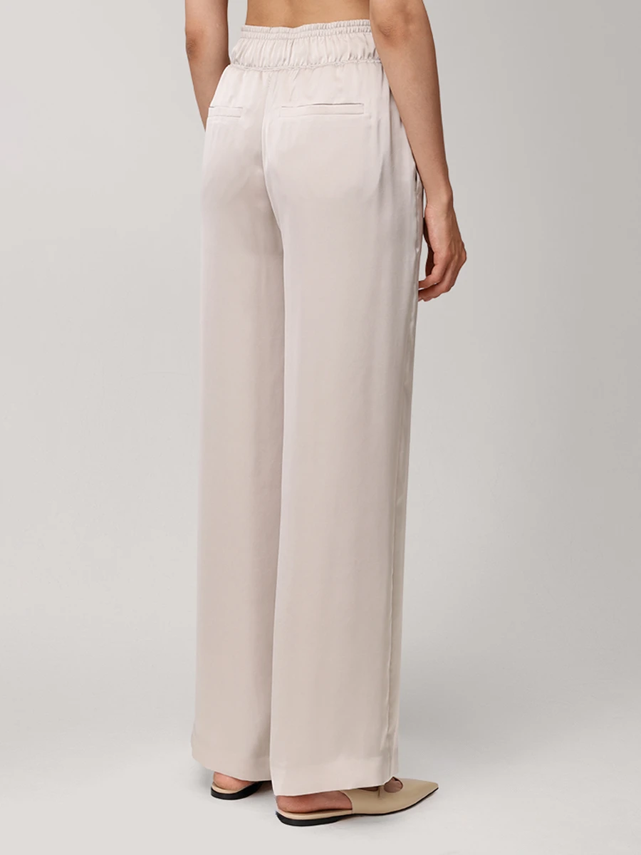 Брюки однотонные