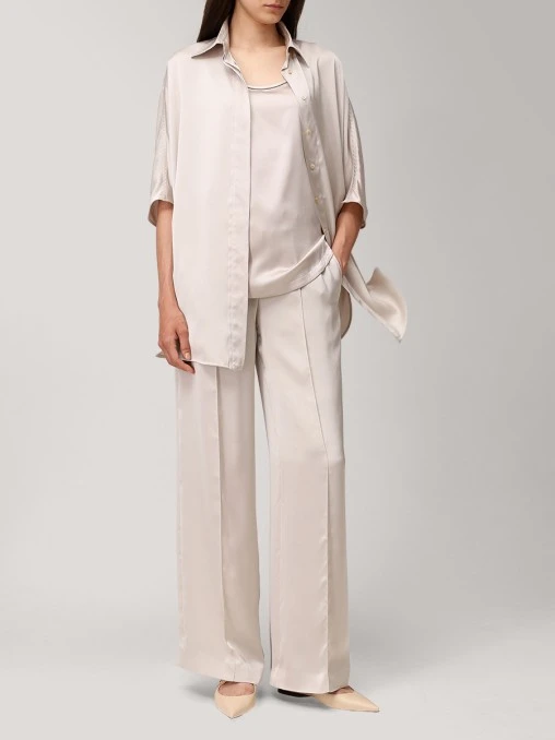 Брюки однотонные BRUNELLO CUCINELLI