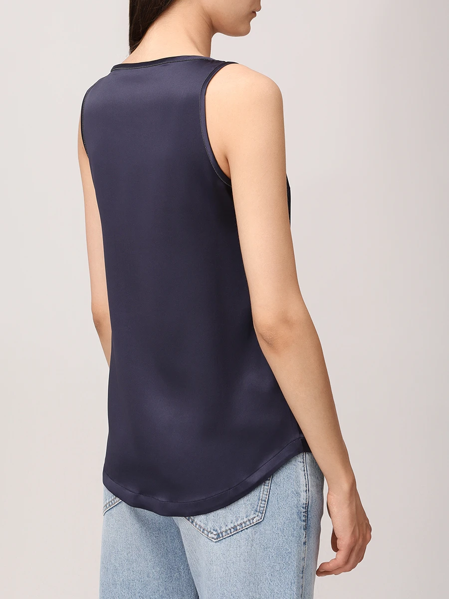 Топ шелковый