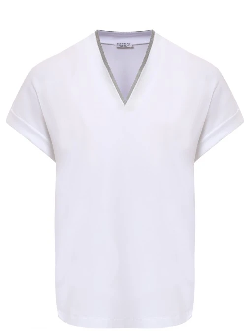 Футболка хлопковая BRUNELLO CUCINELLI