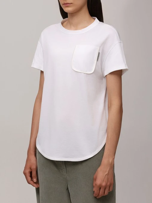 Футболка хлопковая BRUNELLO CUCINELLI