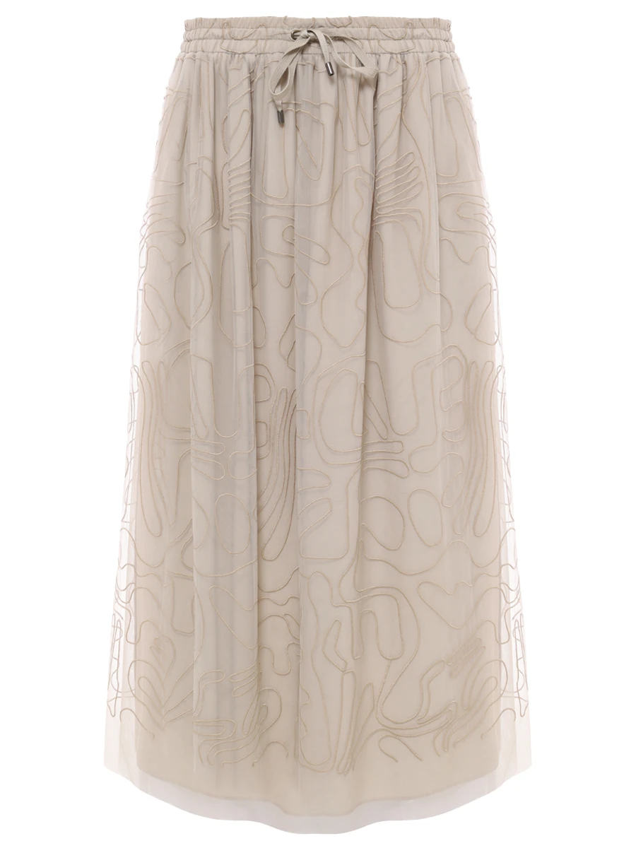 Юбка с вышивкой