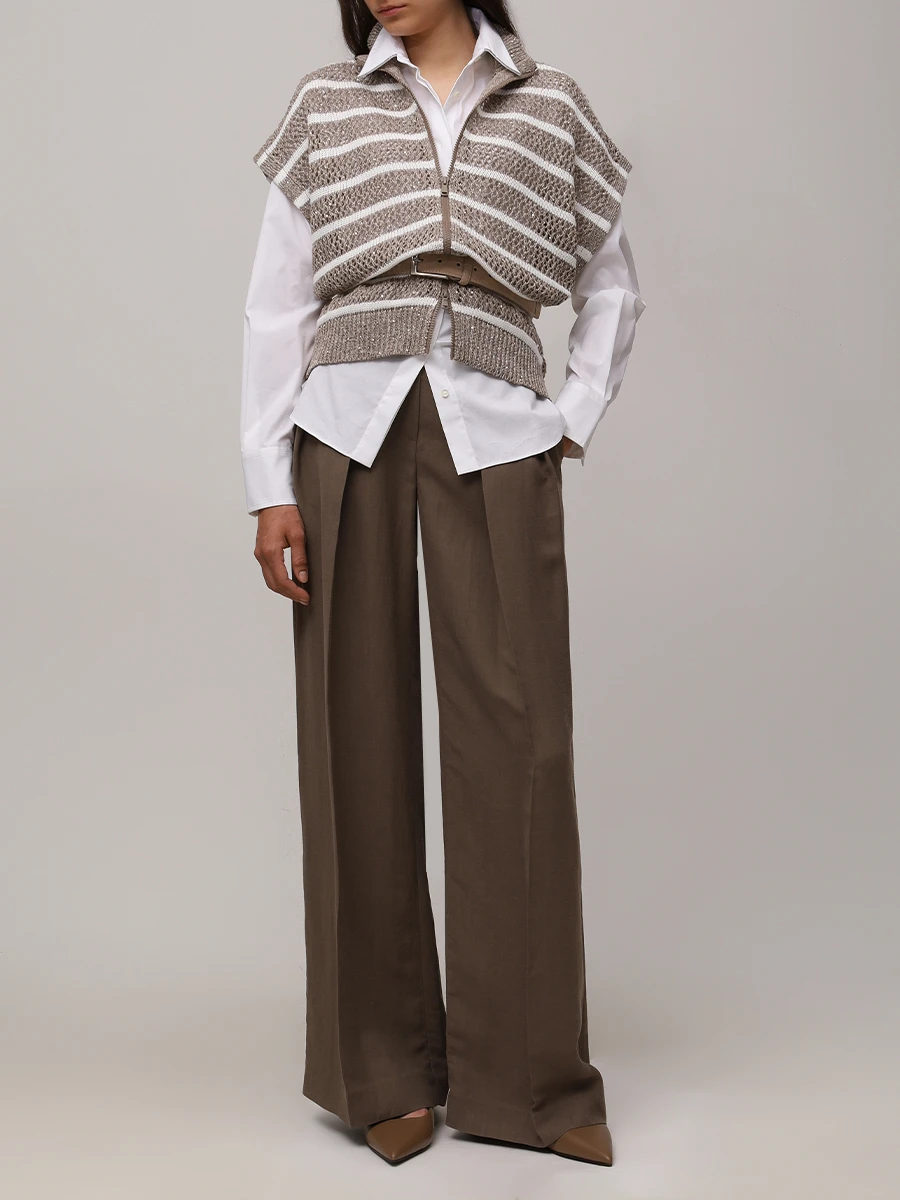 Брюки из вискозы