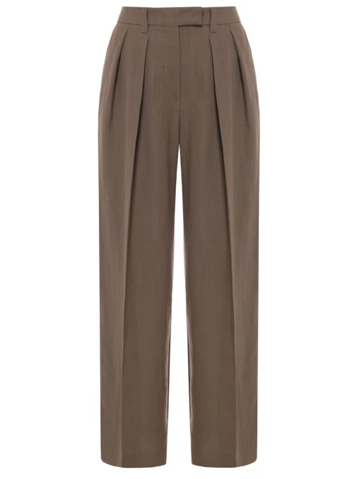 Брюки из вискозы BRUNELLO CUCINELLI