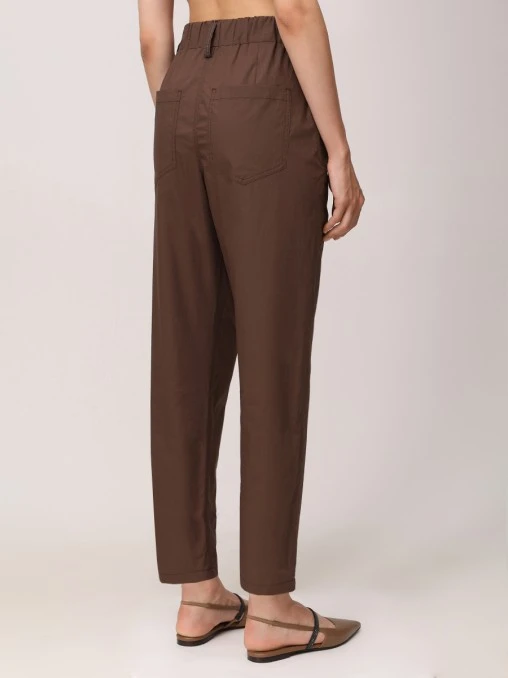 Брюки хлопковые BRUNELLO CUCINELLI