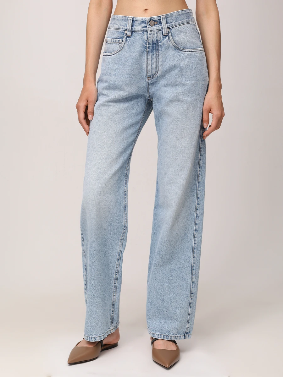 Джинсы хлопковые