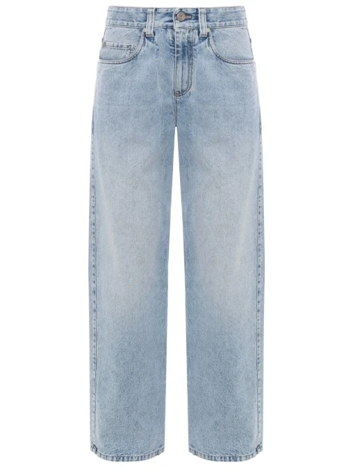 Джинсы хлопковые BRUNELLO CUCINELLI