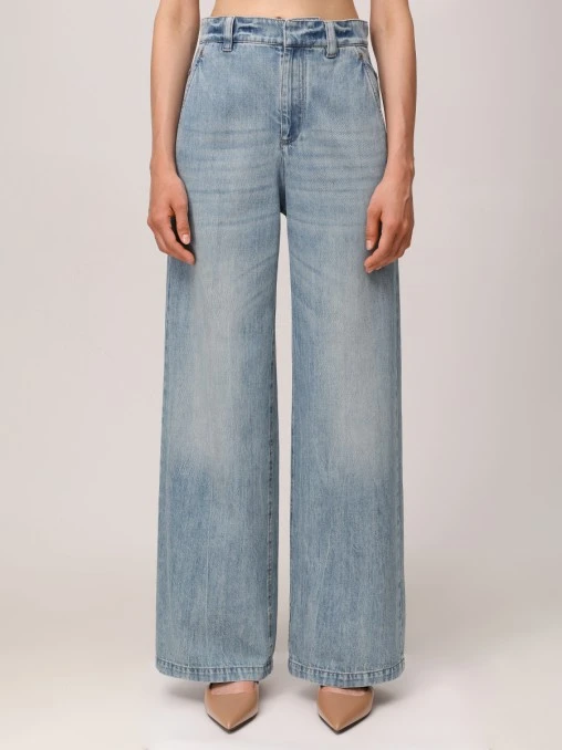 Джинсы хлопковые BRUNELLO CUCINELLI