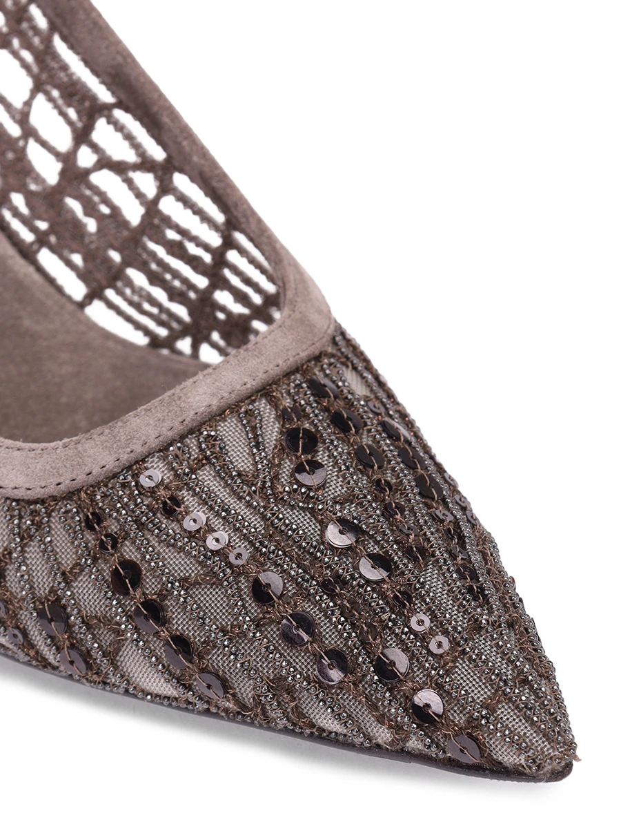 Туфли с пайетками