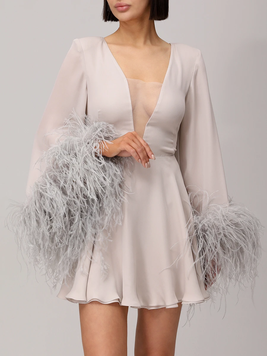 Платье Adele шелковое