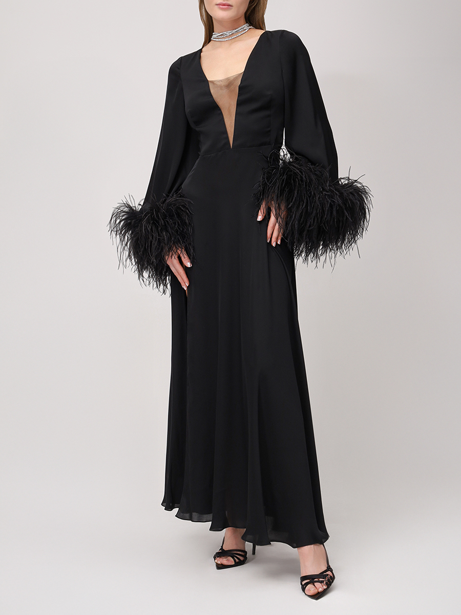 Платье Adele шелковое