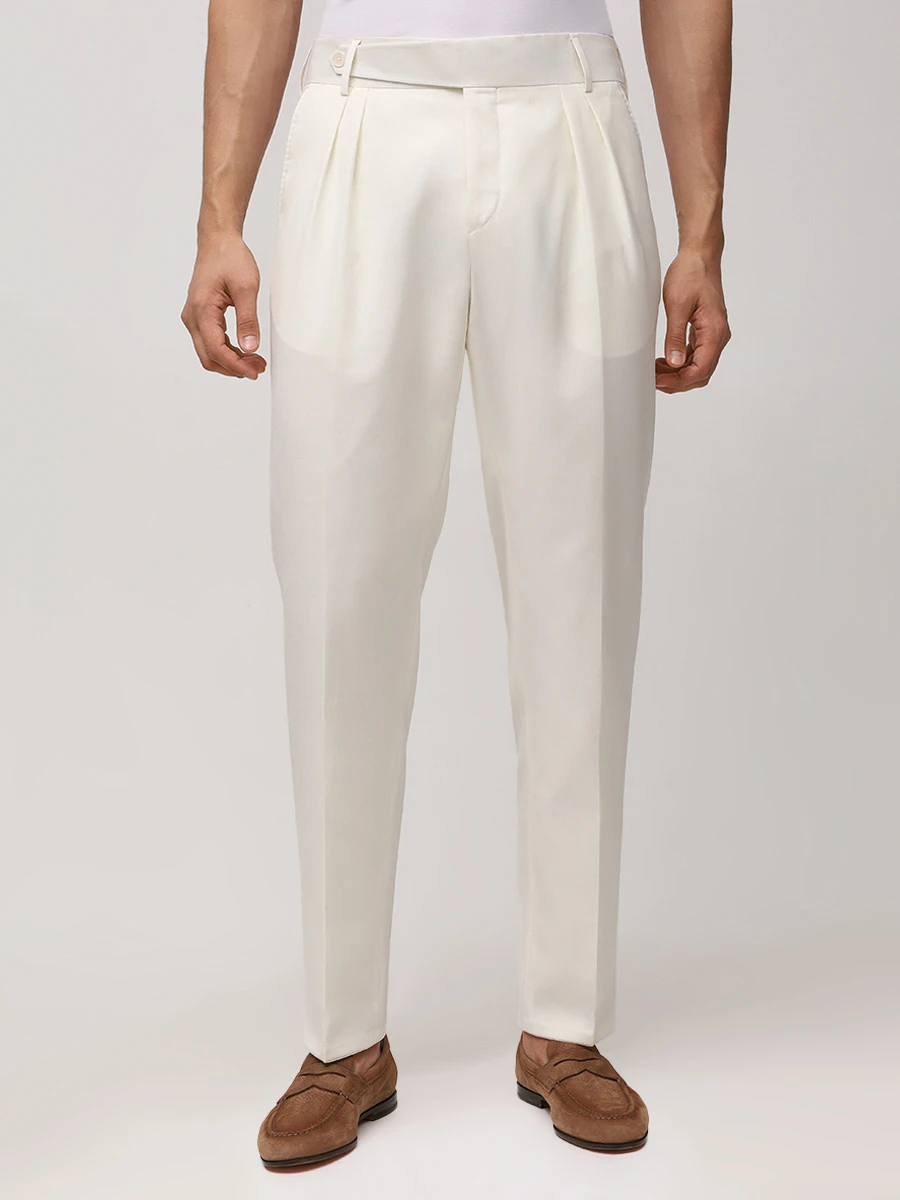 Брюки шерстяные