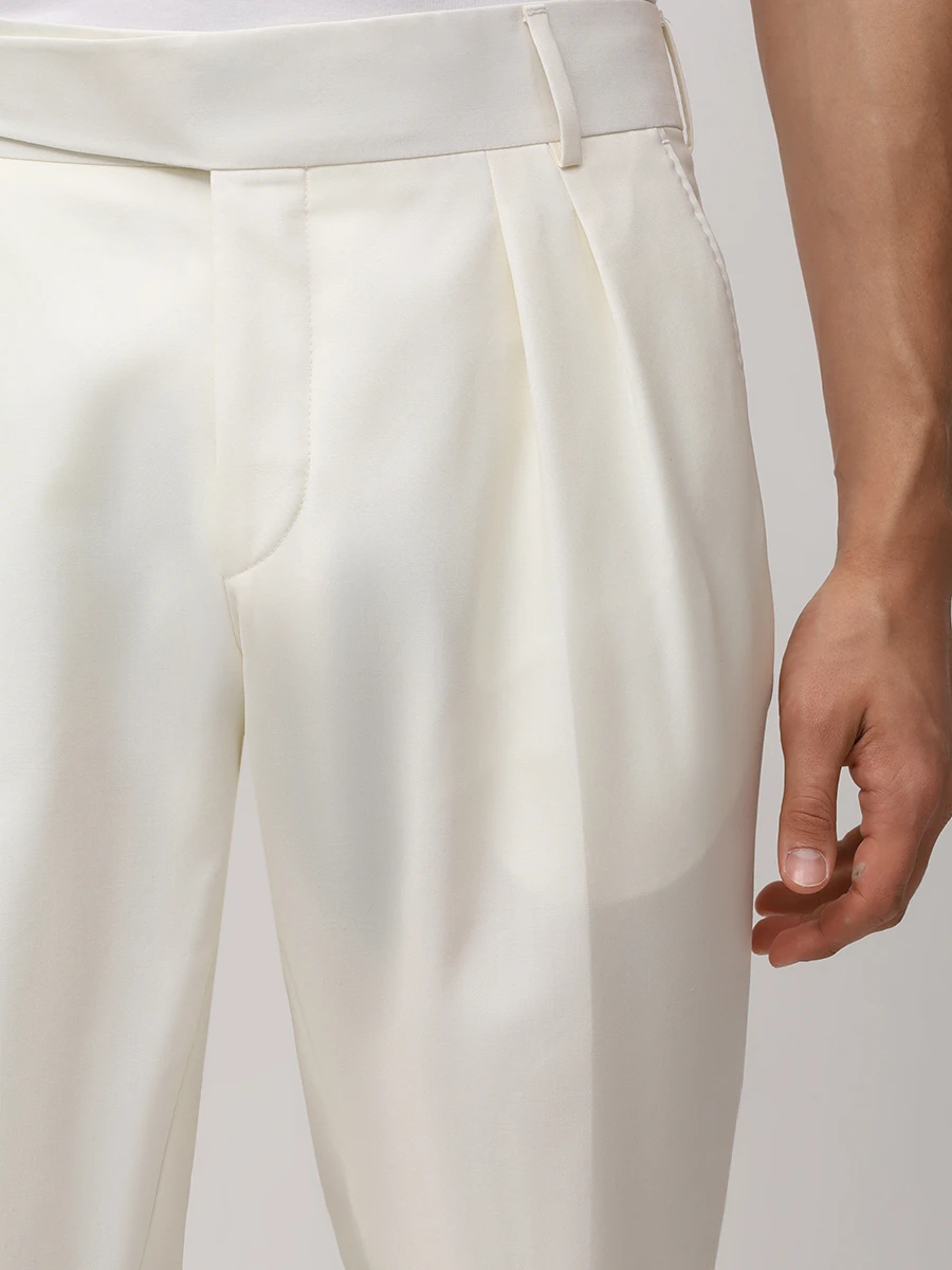 Брюки шерстяные