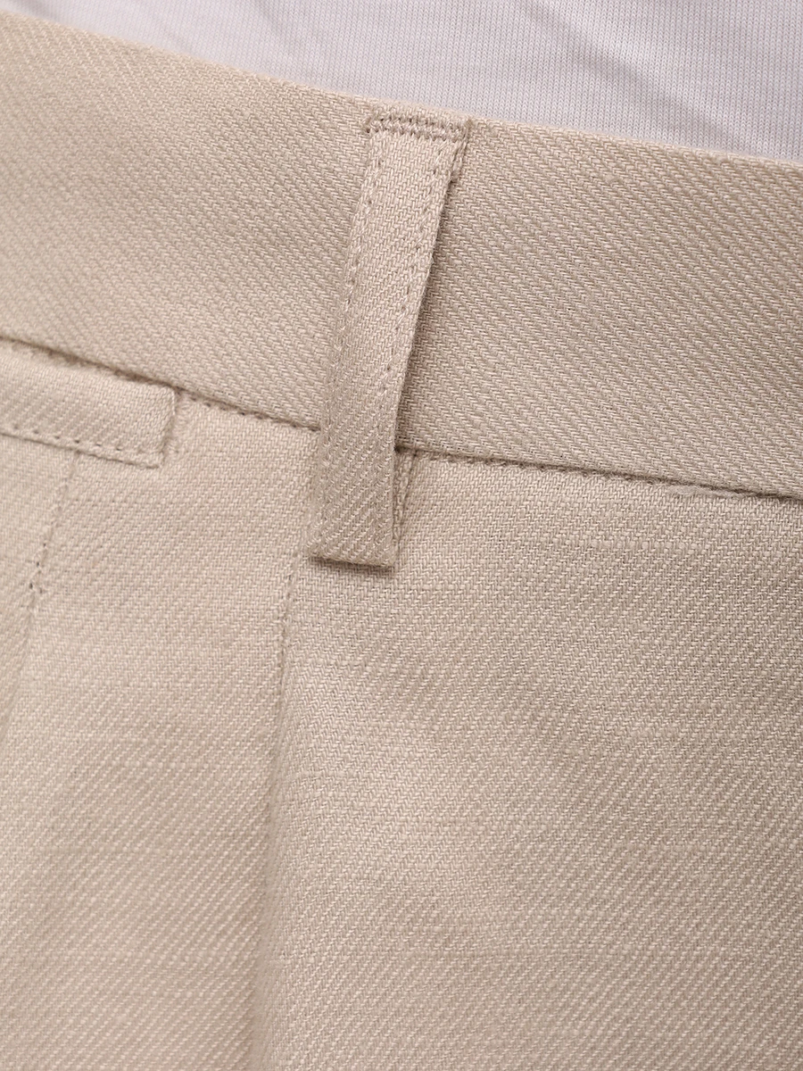 Брюки льняные