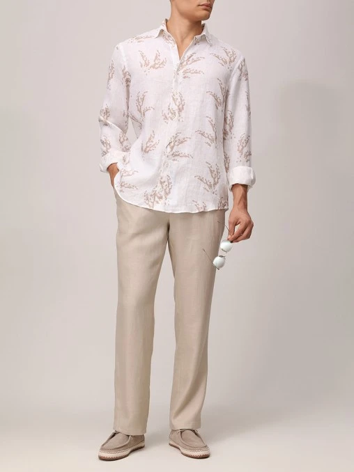 Брюки льняные BML