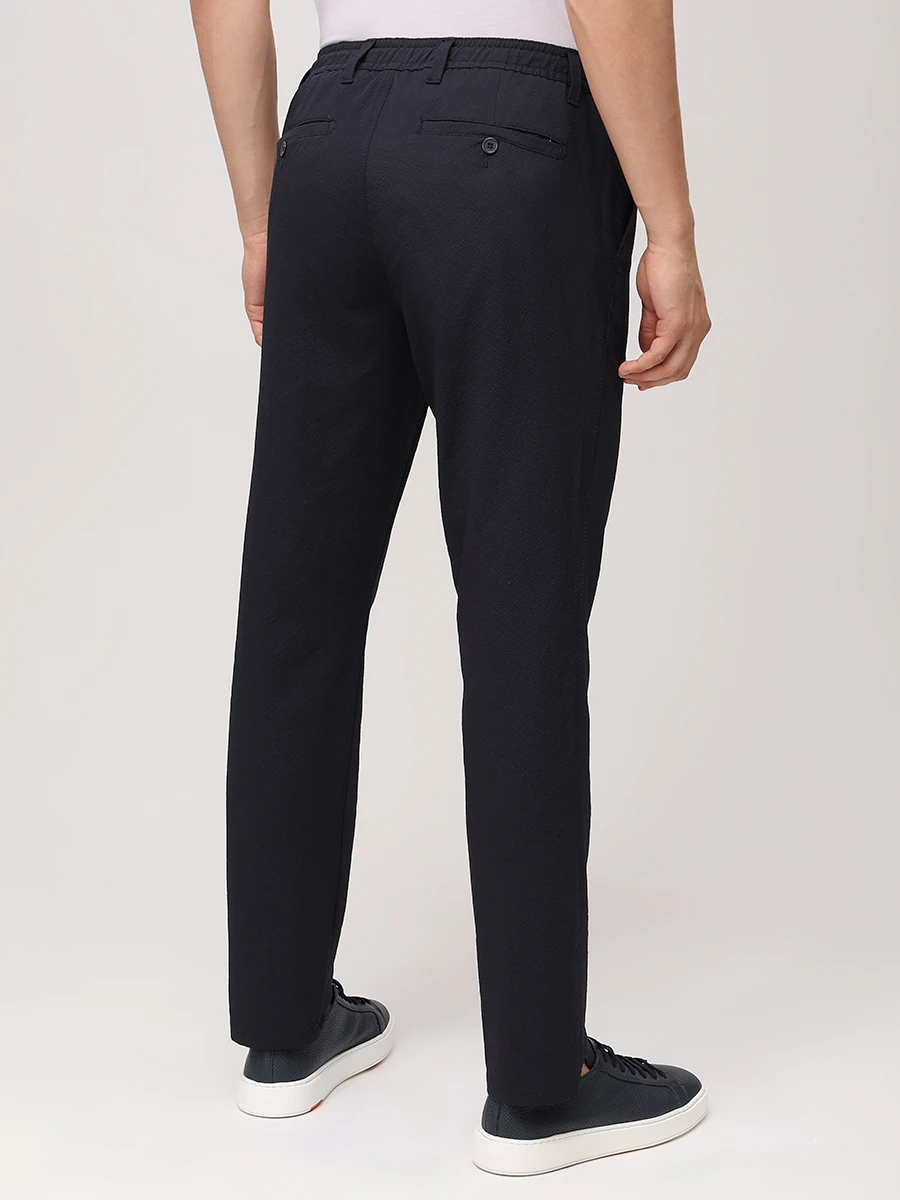 Брюки однотонные