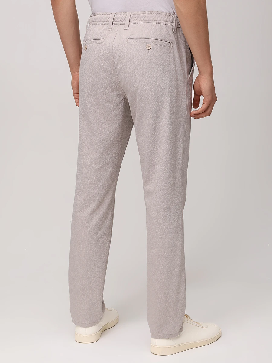 Брюки однотонные