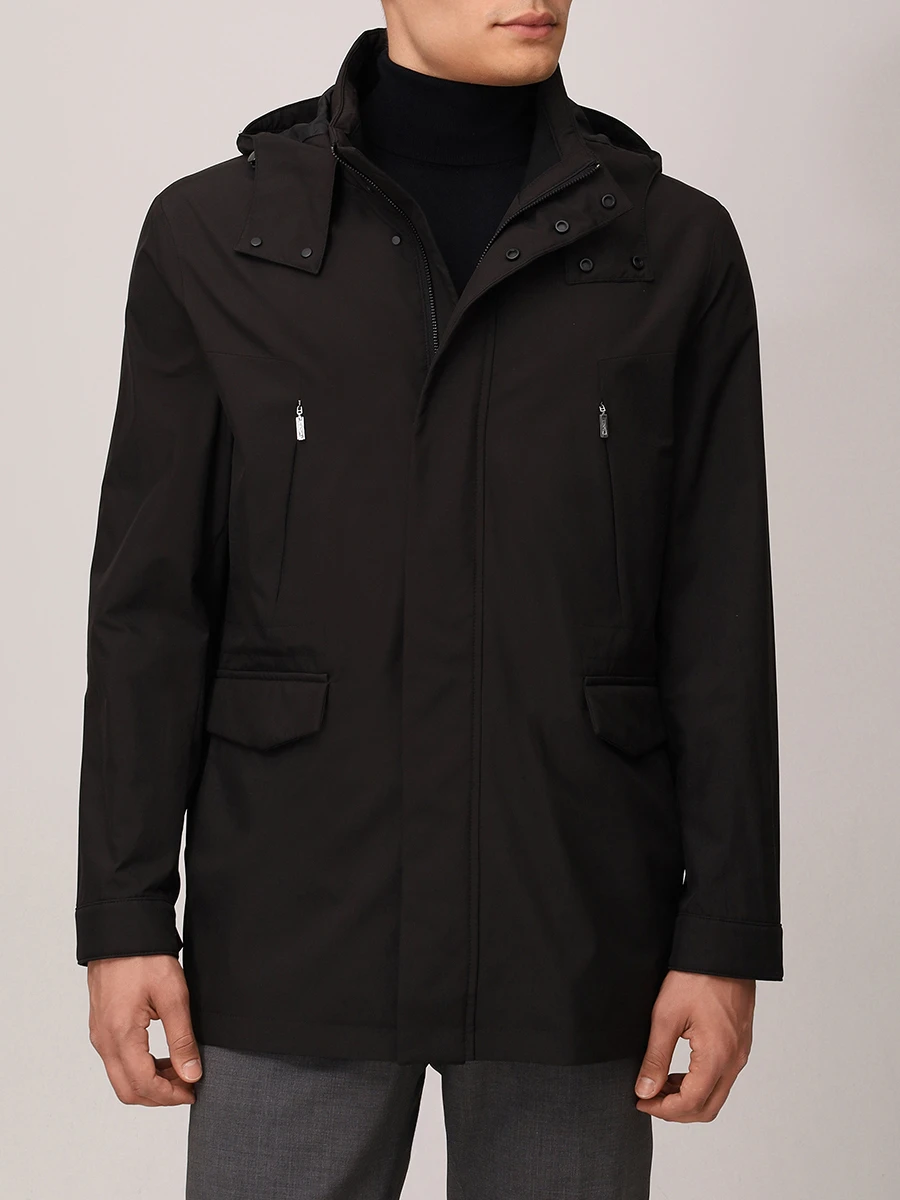 Плащ однотонный