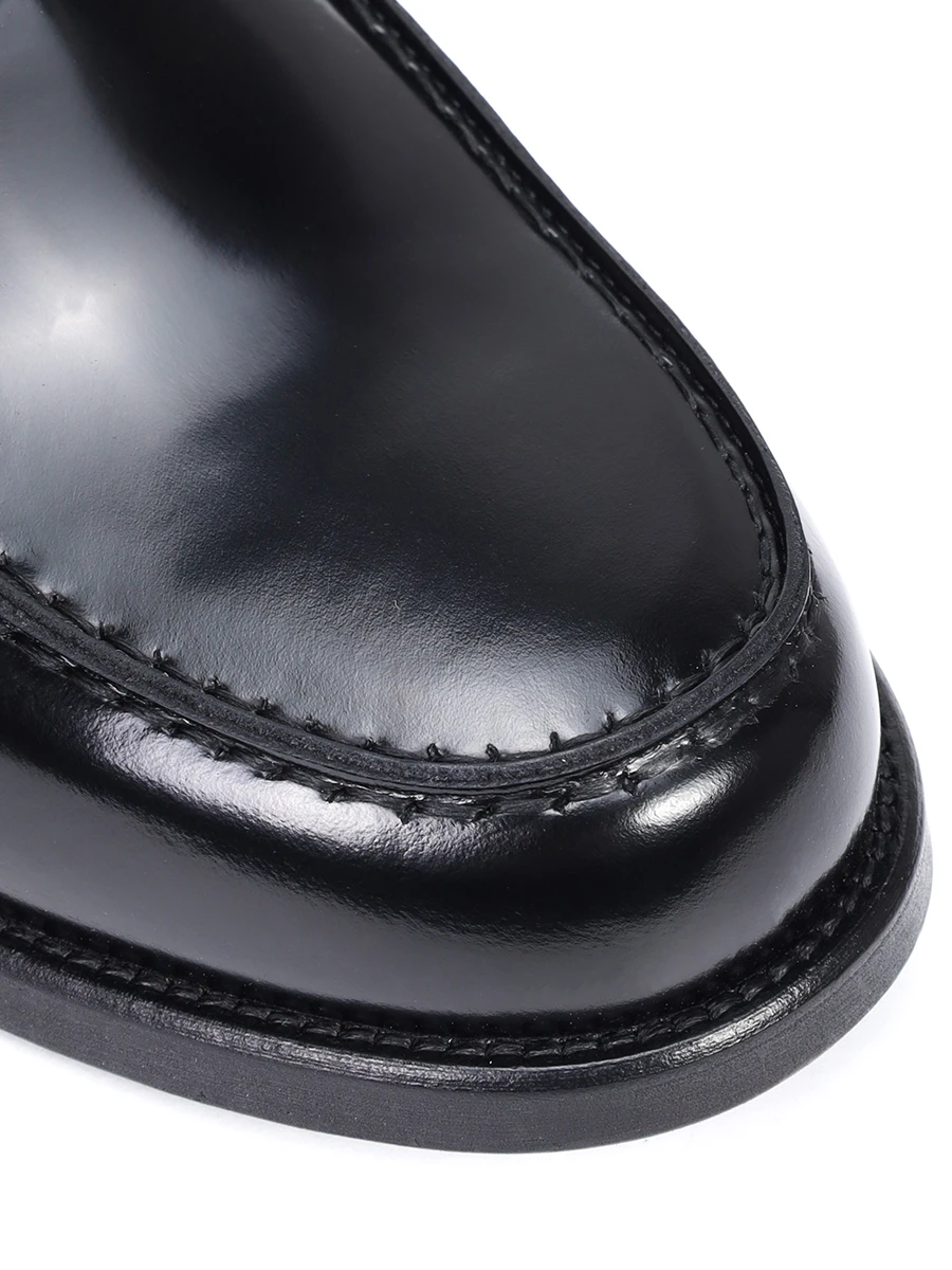 Лоферы кожаные