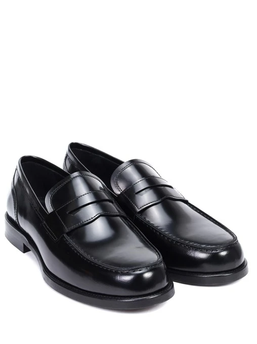 Лоферы кожаные BML