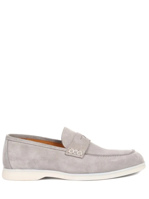 Лоферы замшевые BML