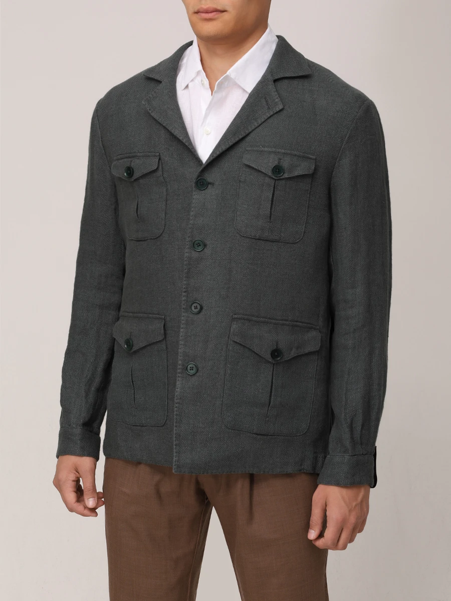 Пиджак льняной