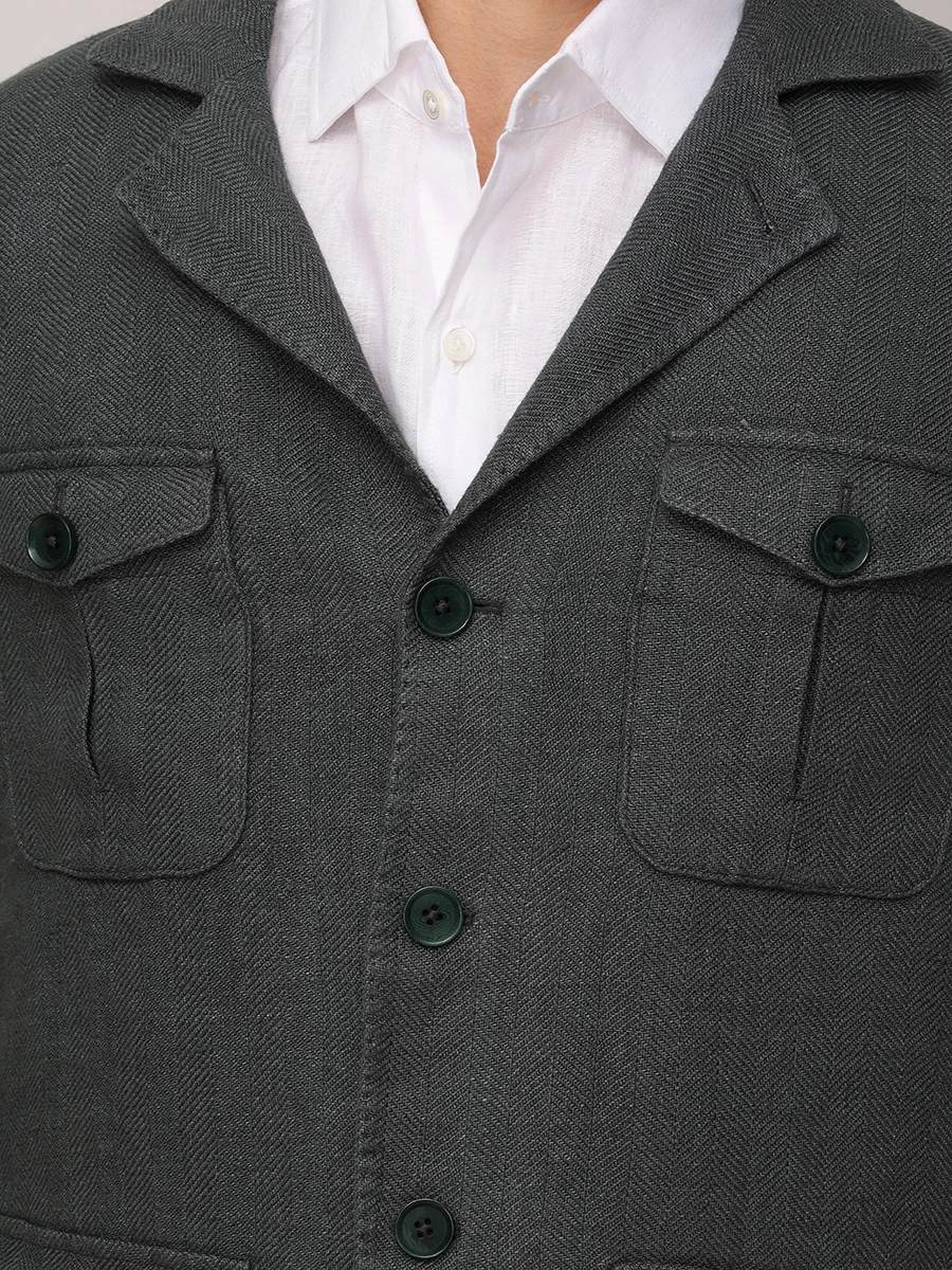 Пиджак льняной