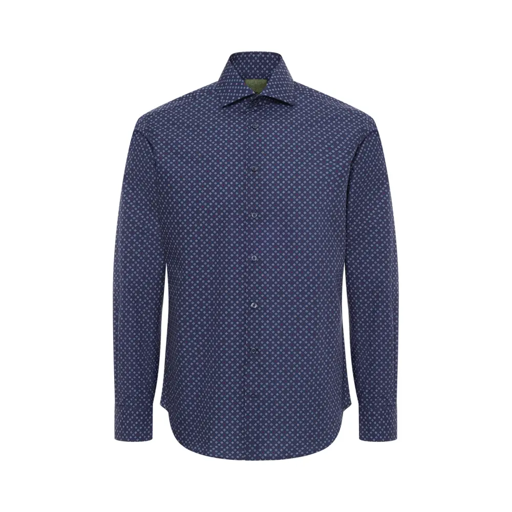 Рубашка Regular Fit хлопковая