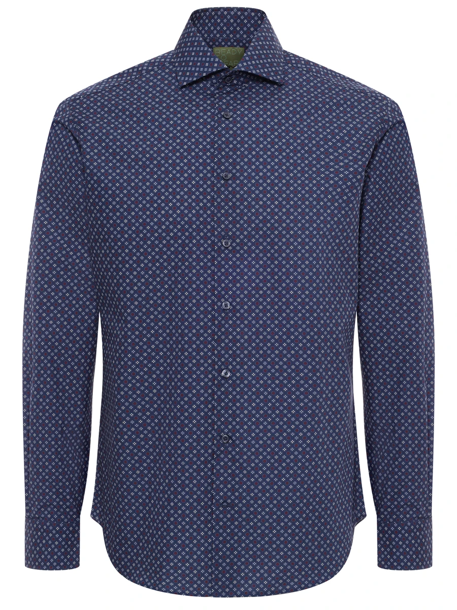 Рубашка Regular Fit хлопковая