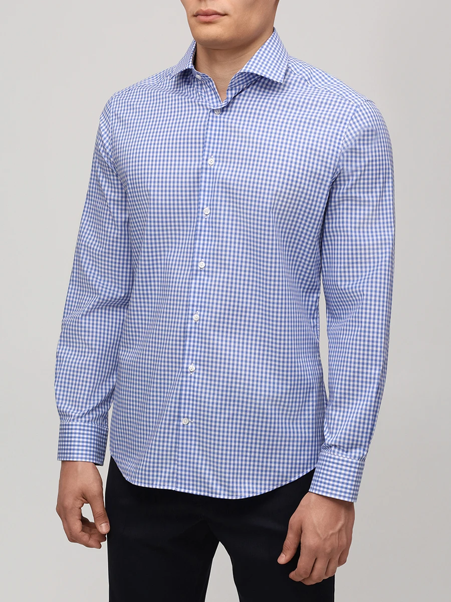Рубашка Slim Fit хлопковая