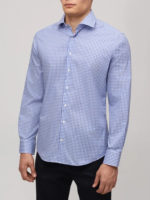 Рубашка Slim Fit хлопковая BML