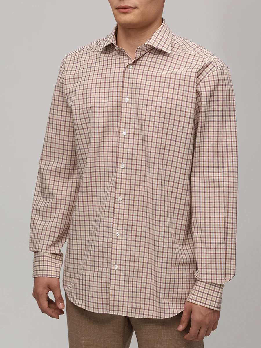 Рубашка Regular Fit хлопковая