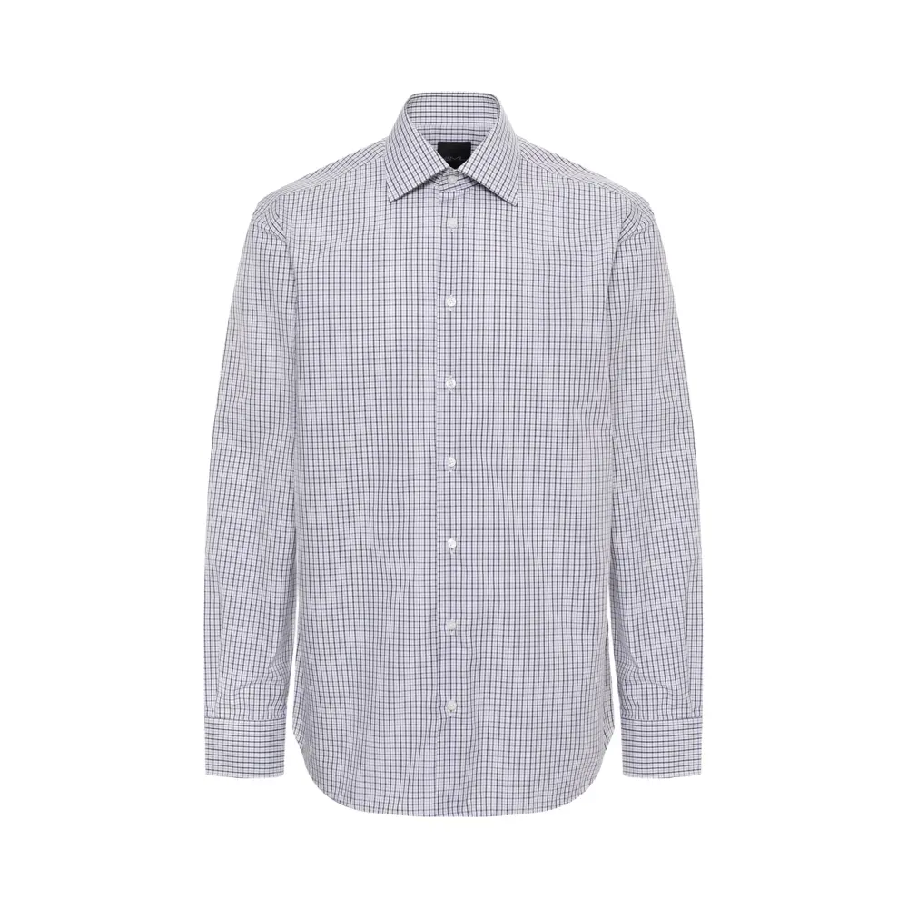 Рубашка Regular Fit хлопковая