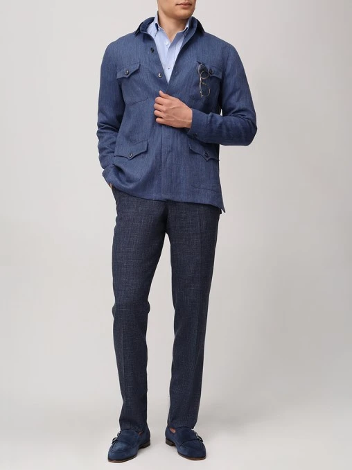Рубашка Comfort Fit хлопковая BML
