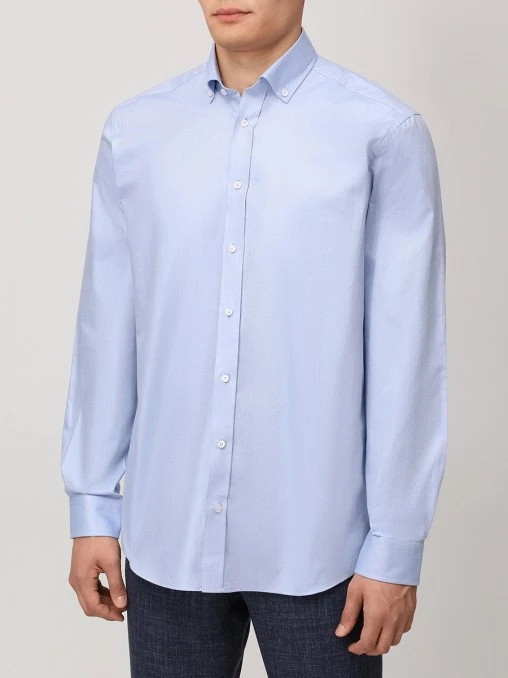 Рубашка Comfort Fit хлопковая BML