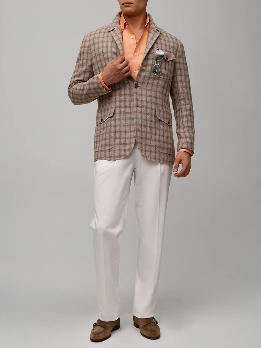 Рубашка Regular Fit хлопковая