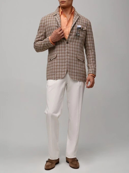 Рубашка Regular Fit хлопковая BML