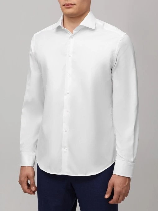 Рубашка Slim Fit хлопковая BML