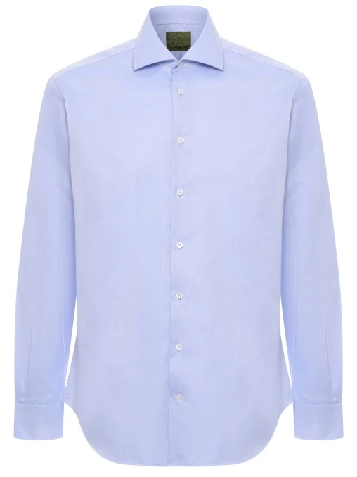 Рубашка Slim Fit хлопковая BML