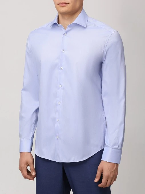 Рубашка Slim Fit хлопковая BML