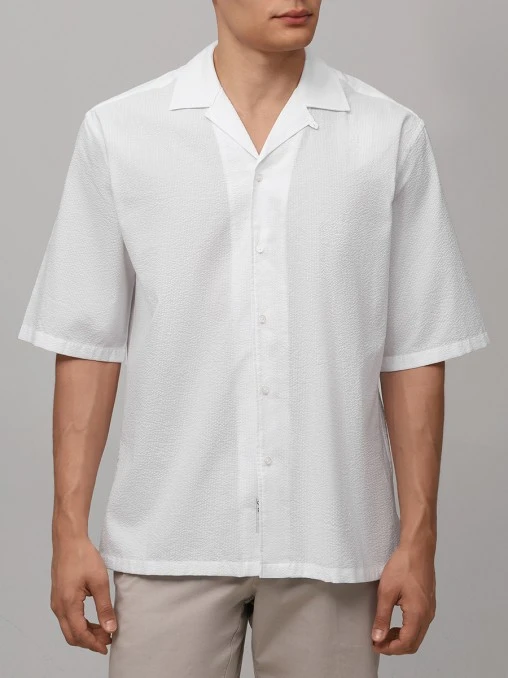 Рубашка Comfort Fit хлопковая BML