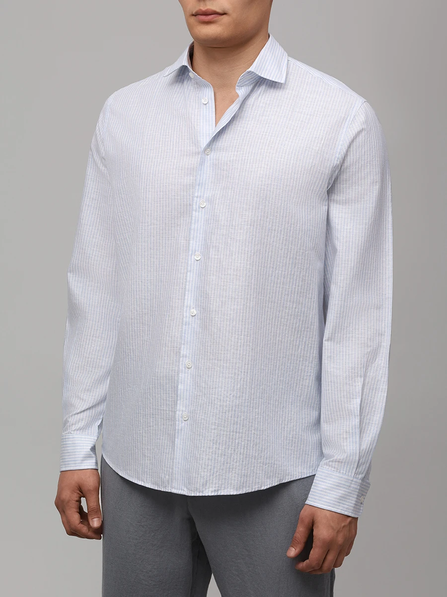 Рубашка Regular Fit хлопковая
