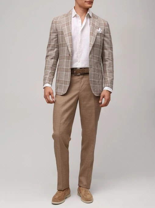 Рубашка Regular Fit однотонная BML